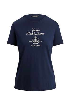 Katlin-Short Sleeve-T-Shirt-Pima Micro Modal LAUREN RALPH LAUREN | T-Shirt | 200P03725001